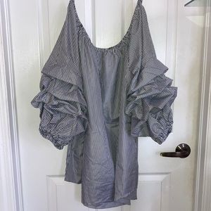 Puff sleeve blouse